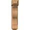 Ekena Millwork Funston Craftsman Smooth Bracket w/ Offset Brace, Western Red Cedar, 7 1/2"W x 22"D x 34"H BKT0806X22X34FST04SWR - alternate 2